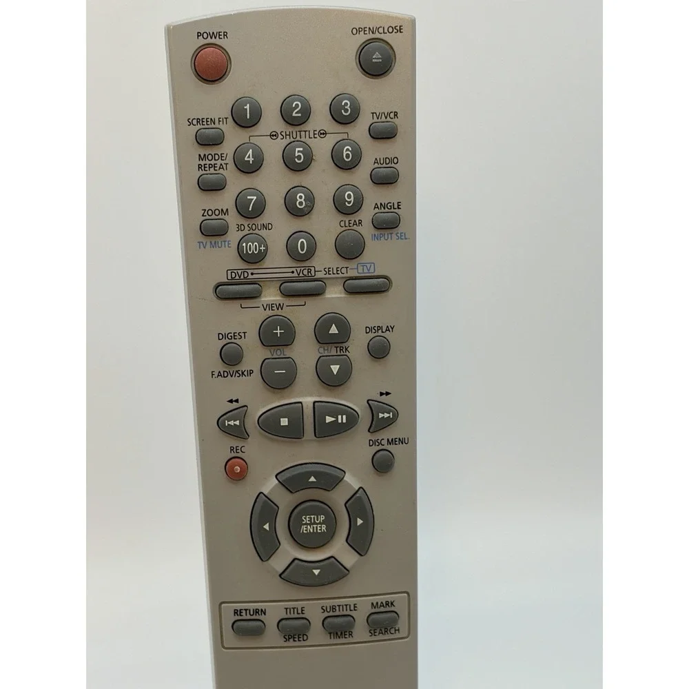 Samsung Remote 00058K DVD*TESTED*-V7070 DVD-V2200 DVD-R2000 DVDN2000 DVDV2000
